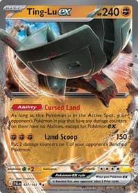 Ting-Lu ex - SV02: Paldea Evolved - Pokemon card