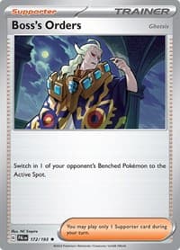 Boss's Orders - SV02: Paldea Evolved - Pokemon card