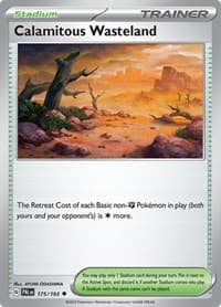 Calamitous Wasteland - SV02: Paldea Evolved - Pokemon card