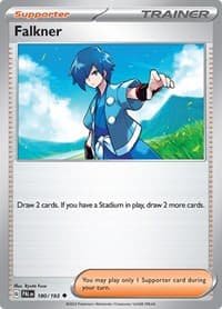 Falkner - SV02: Paldea Evolved - Pokemon card