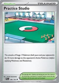 Practice Studio - SV02: Paldea Evolved - Pokemon card