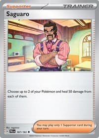 Saguaro - SV02: Paldea Evolved - Pokemon card