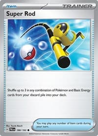 Super Rod - SV02: Paldea Evolved - Pokemon card
