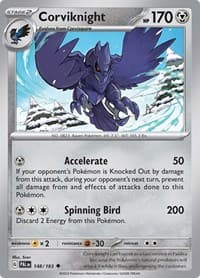 Corviknight - SV02: Paldea Evolved - Pokemon card