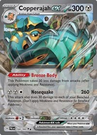 Copperajah ex - SV02: Paldea Evolved - Pokemon card