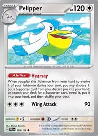 Pelipper - SV02: Paldea Evolved - Pokemon card