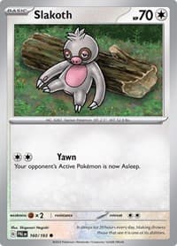Slakoth - SV02: Paldea Evolved - Pokemon card