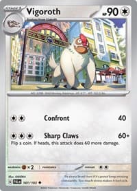 Vigoroth - SV02: Paldea Evolved - Pokemon card