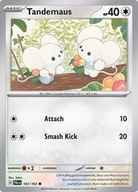Tandemaus - SV02: Paldea Evolved - Pokemon card