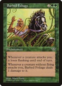 Barbed Foliage - Mirage - Magic: The Gathering card