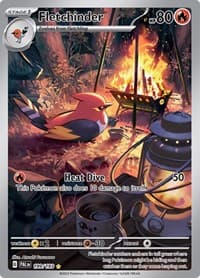 Fletchinder - SV02: Paldea Evolved - Pokemon card