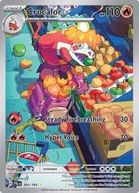 Crocalor - SV02: Paldea Evolved - Pokemon card