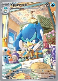 Quaxwell - SV02: Paldea Evolved - Pokemon card