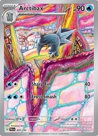 Arctibax - SV02: Paldea Evolved - Pokemon card