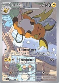 Raichu - SV02: Paldea Evolved - Pokemon card