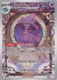 Mismagius - SV02: Paldea Evolved - Pokemon card