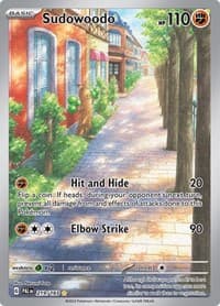 Sudowoodo - SV02: Paldea Evolved - Pokemon card