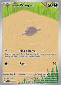 Paldean Wooper - SV02: Paldea Evolved - Pokemon card