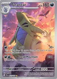 Tyranitar - SV02: Paldea Evolved - Pokemon card