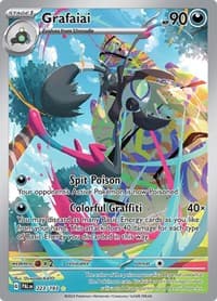 Grafaiai - SV02: Paldea Evolved - Pokemon card