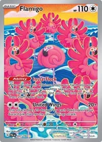 Flamigo - SV02: Paldea Evolved - Pokemon card