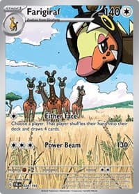 Farigiraf - SV02: Paldea Evolved - Pokemon card