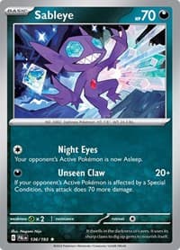 Sableye - SV02: Paldea Evolved - Pokemon card