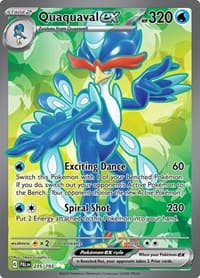 Quaquaval ex - SV02: Paldea Evolved - Pokemon card