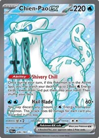 Chien-Pao ex - SV02: Paldea Evolved - Pokemon card
