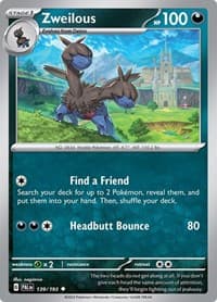 Zweilous - SV02: Paldea Evolved - Pokemon card