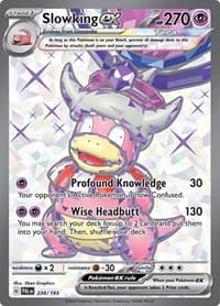 Slowking ex - SV02: Paldea Evolved - Pokemon card
