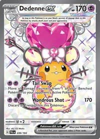 Dedenne ex - SV02: Paldea Evolved - Pokemon card