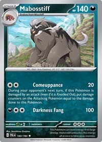 Mabosstiff - SV02: Paldea Evolved - Pokemon card