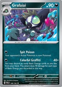 Grafaiai - SV02: Paldea Evolved - Pokemon card