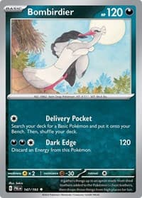 Bombirdier - SV02: Paldea Evolved - Pokemon card
