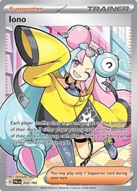 Iono - SV02: Paldea Evolved - Pokemon card