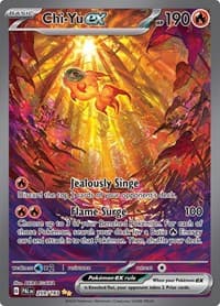 Chi-Yu ex - SV02: Paldea Evolved - Pokemon card