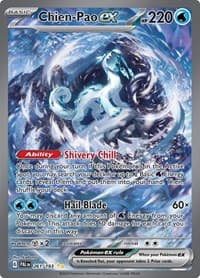 Chien-Pao ex - SV02: Paldea Evolved - Pokemon card