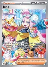Iono - SV02: Paldea Evolved - Pokemon card