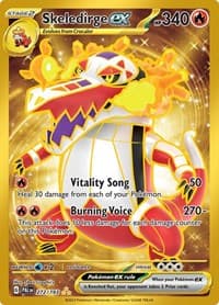 Skeledirge ex - SV02: Paldea Evolved - Pokemon card