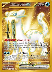 Chien-Pao ex - SV02: Paldea Evolved - Pokemon card