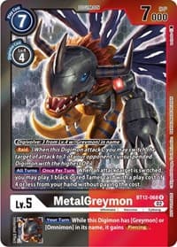 MetalGreymon (Tamer Party -Special-) - Across Time - Digimon Card Game card