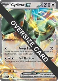 Cyclizar ex - Jumbo Cards - Pokemon card