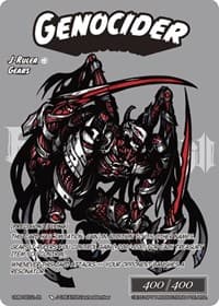 Attack Order // Genocider (Secret) - Crimson Moon's Battleground - Force of Will card
