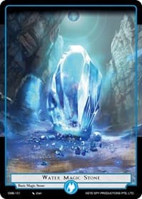 Water Magic Stone - Crimson Moon's Battleground - Force of Will card