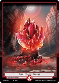 Fire Magic Stone - Crimson Moon's Battleground - Force of Will card