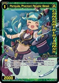 Parajulis, Phantom Aquatic Beast (Diva GP) (Winner) - Promo Cards - WIXOSS card