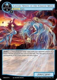 Lasting Spirits of the Crimson Moon - Crimson Moon's Battleground - Force of Will card