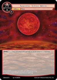 Immortal Little Moon - Crimson Moon's Battleground - Force of Will card
