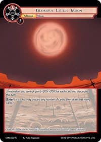 Glorious Little Moon - Crimson Moon's Battleground - Force of Will card